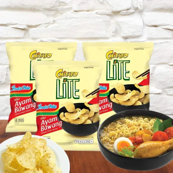 A3ad8c5a56bc4408bbbe4c42276c236fey Indonesian Potato Chips - Chicken Onion Flavor