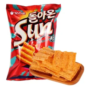 Korean Snacks Potato Chips - Spicy & Crispy