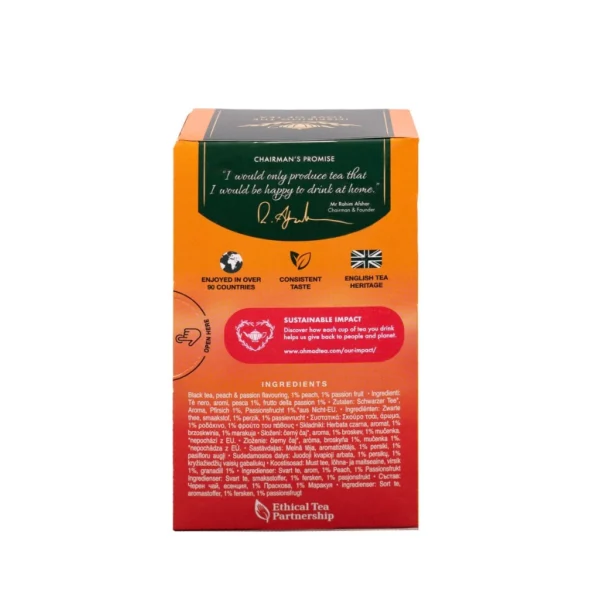 my-11134207-7r98o-lxkjgrm76s16e9.webp Ahmad Tea Peach & Passion (20 Teabags)